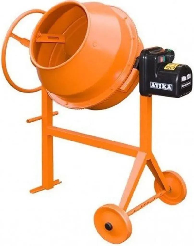 ATIKA Mix 130 Betonmischer 230V 600W Mörtel- und Zementmischer