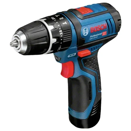 Bosch Professional GSB 12V-15 2-Gang Akku-Schlagbohrschrauber