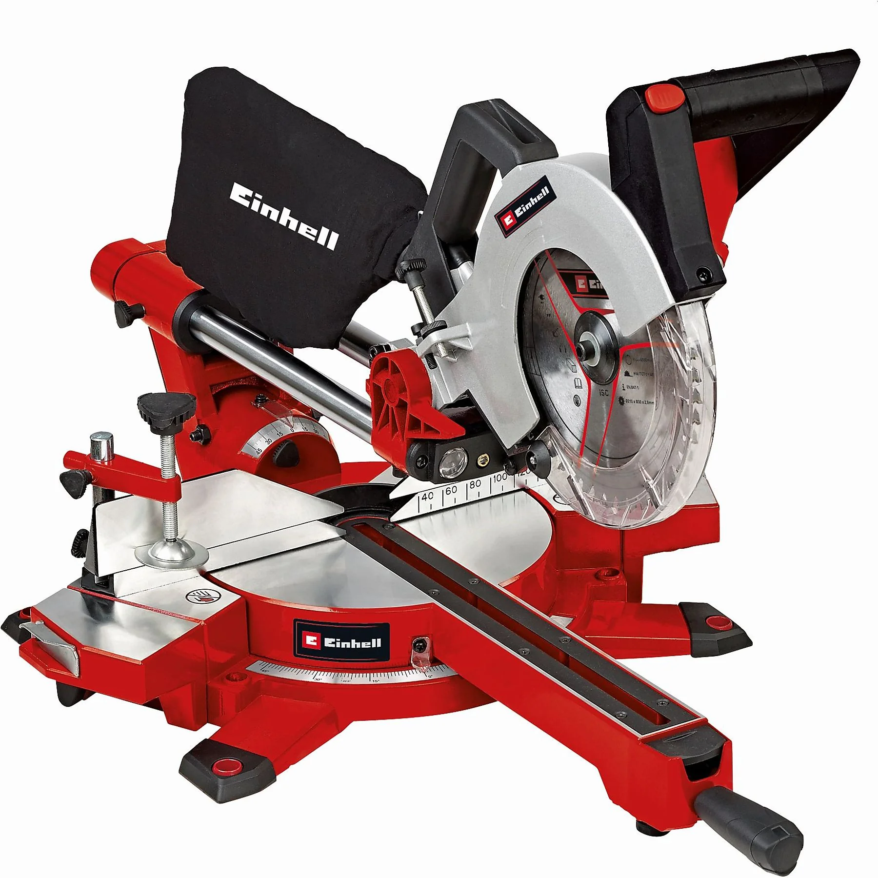 EINHELL TE-SM 2131 Dual Zug-Kapp-Gehrungssäge für präzise Schnitte