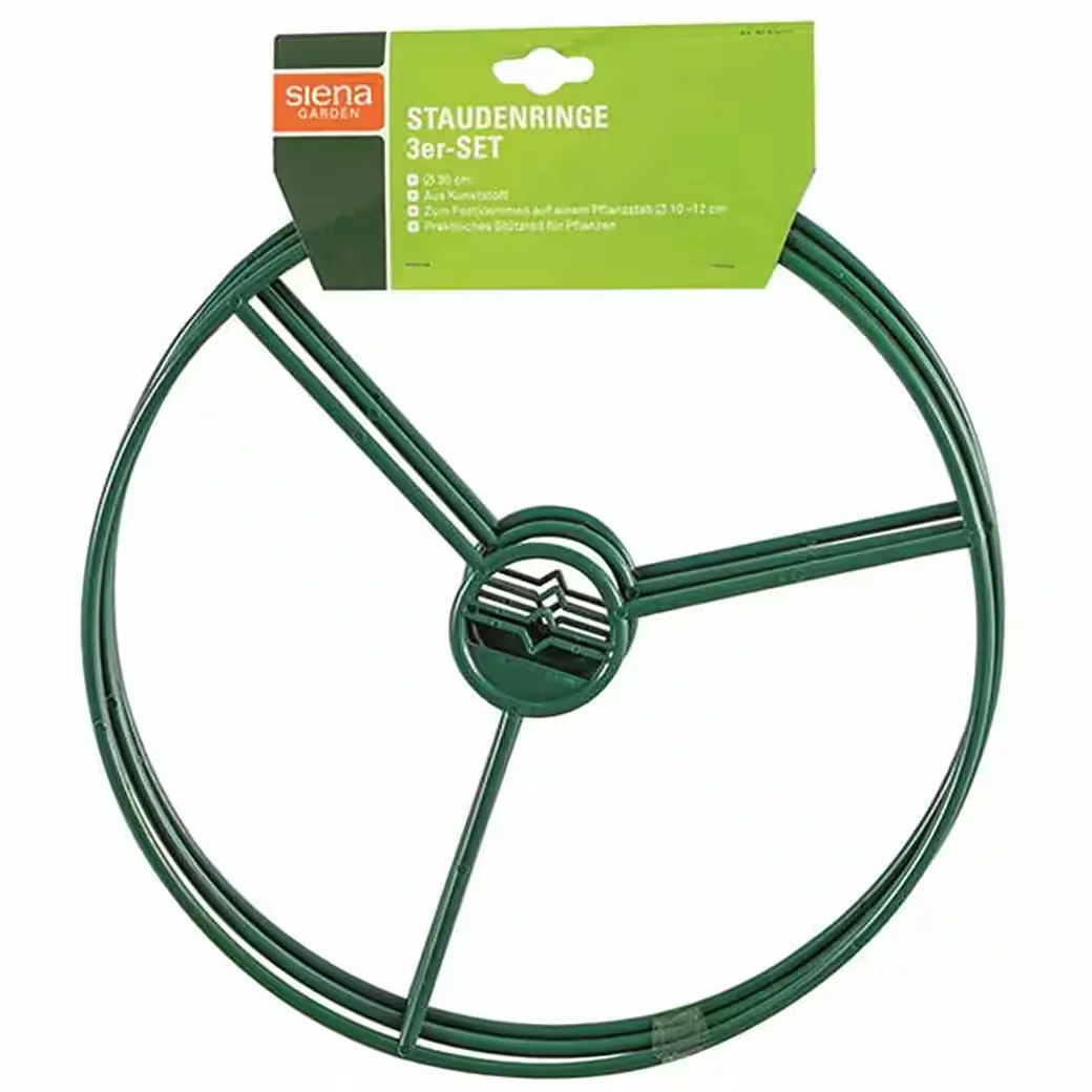 siena garden rankhilfe staudenhalter 3er pack durchmesser 30 cm