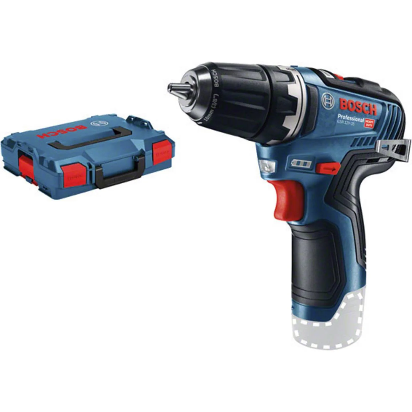 Bosch Professional GSR 12V-35 06019H8001 Akku-Bohrschrauber Li-Ion