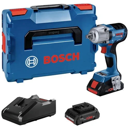 Bosch Professional GDS 18V-450 HC (2x PC 4,0Ah, L-BOXX) 06019K4002 Akku-Drehschlagschrauber 450 Nm 18V Anzahl mitgelieferte Akkus