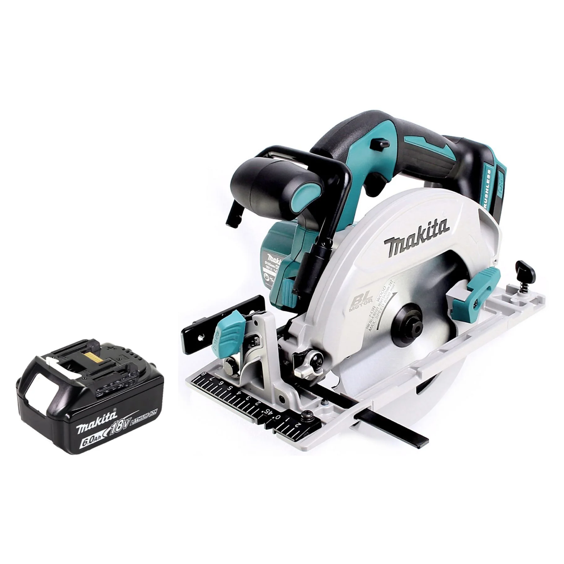 MAKITA DHS680G1 Akku-Handkreissäge für Holzschnitt