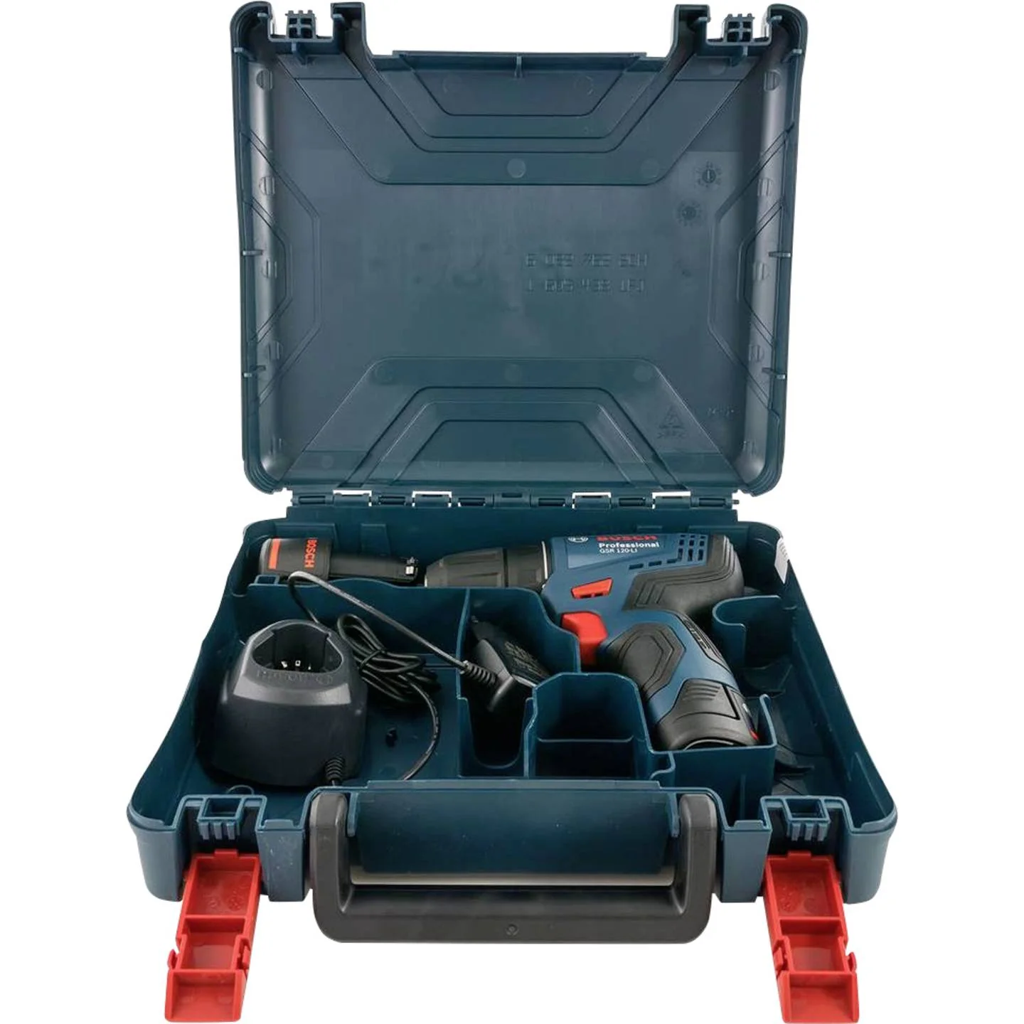 Bosch Professional GSR 120-LI GSR 120-LI Akku-Bohrschrauber 12 V 2.0 Ah Li-Ion inkl. 2. Akku, inkl. Ladegerät, inkl. Kof