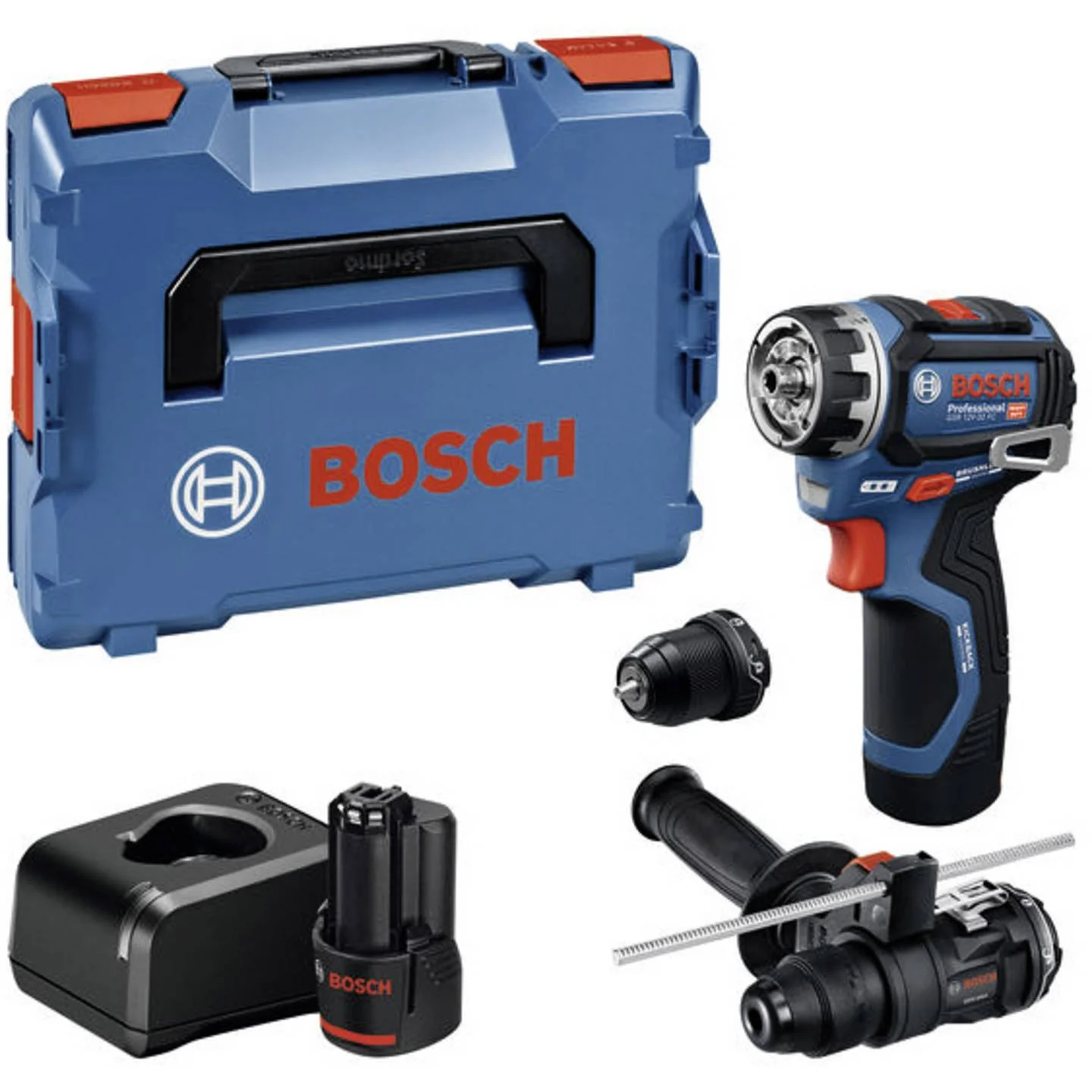 Bosch Professional GSR 12V-32 FC Akku-Schrauber 1 Ah 06019N7104