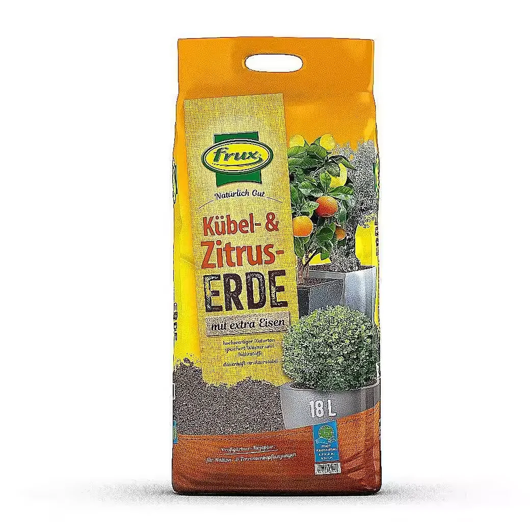 FRUX Spezialerde Kübel und Zitruspflanzenerde 18 l Olivenbaumerde