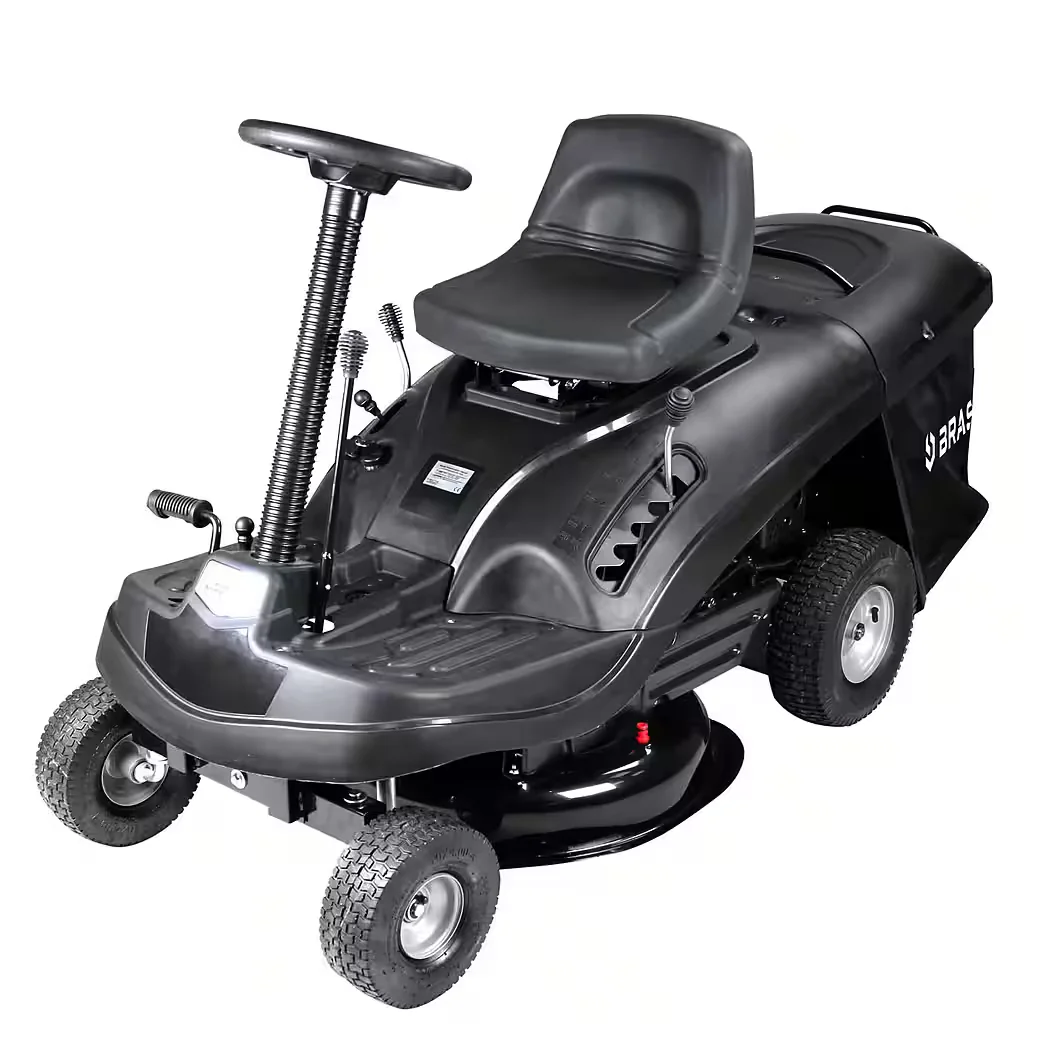 Rasentraktor Aufsitzmäher Benzin 4,8 kW 6,5 PS mit Elektrostart