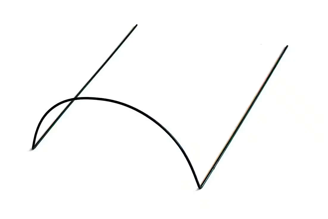 trend line rankhilfe strauchstütze grün 38 x 19 x 91 cm
