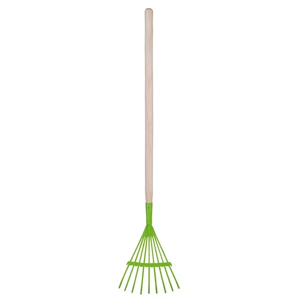 esschert design kinderrechen grün kg101 gartengerät