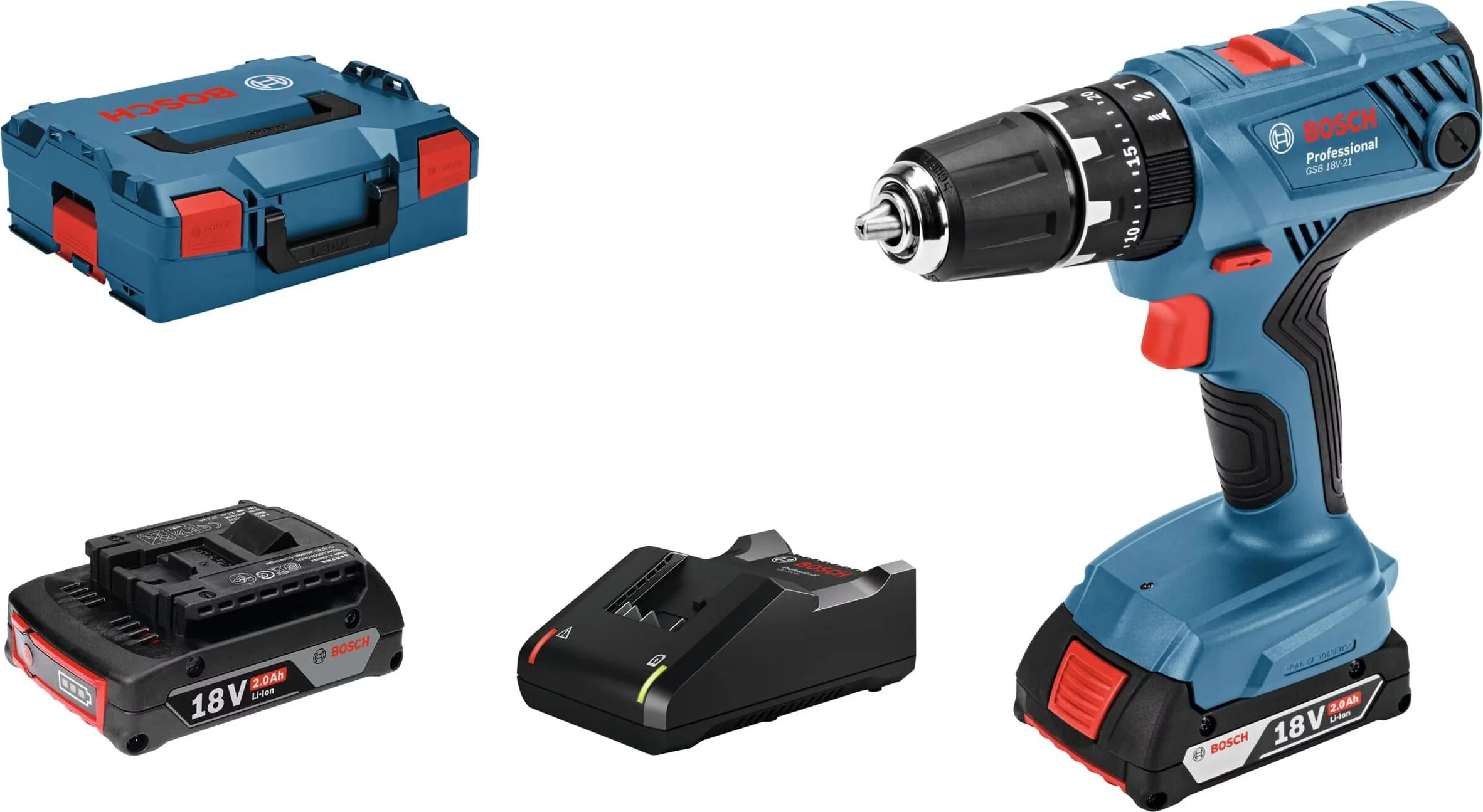 Bosch Professional GSB 18V-21 Akkuschlagbohrschrauber