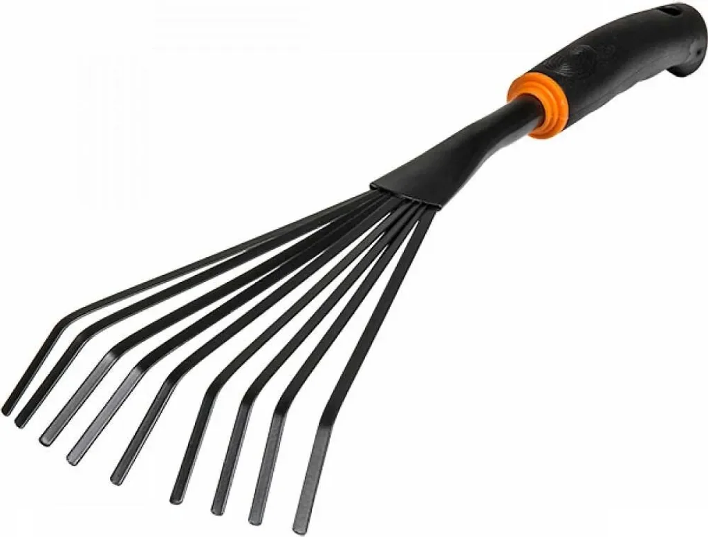 bradas handrechen de luxe breite 120 mm schwarz gartenwerkzeug