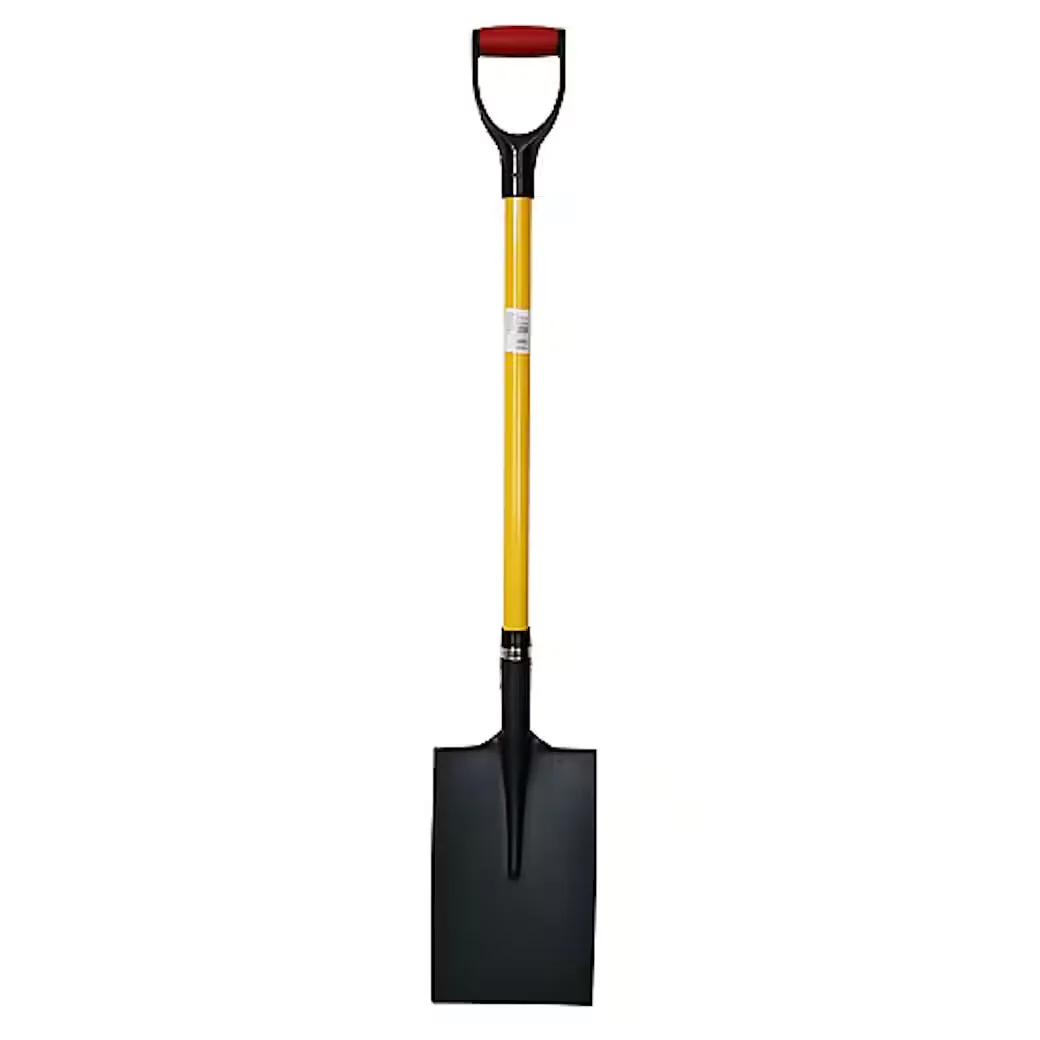 proregal gartenspaten flach mit ergonomischem d griff aus glasfaser