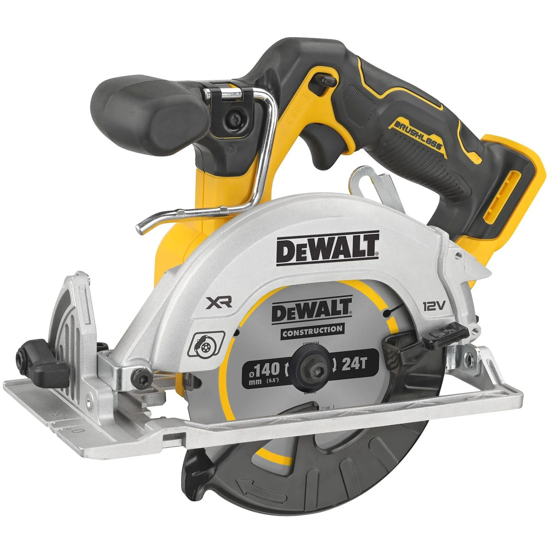 DEWALT DCS512NT-XJ Akku-Handkreissäge schwarz-gelb