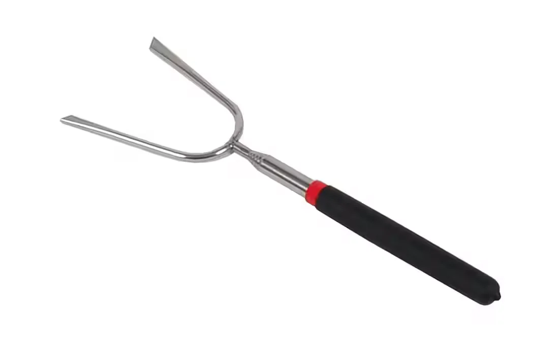 buri teleskop grillspieß 25-86 cm ausziehbar barbecue lagerfeuer