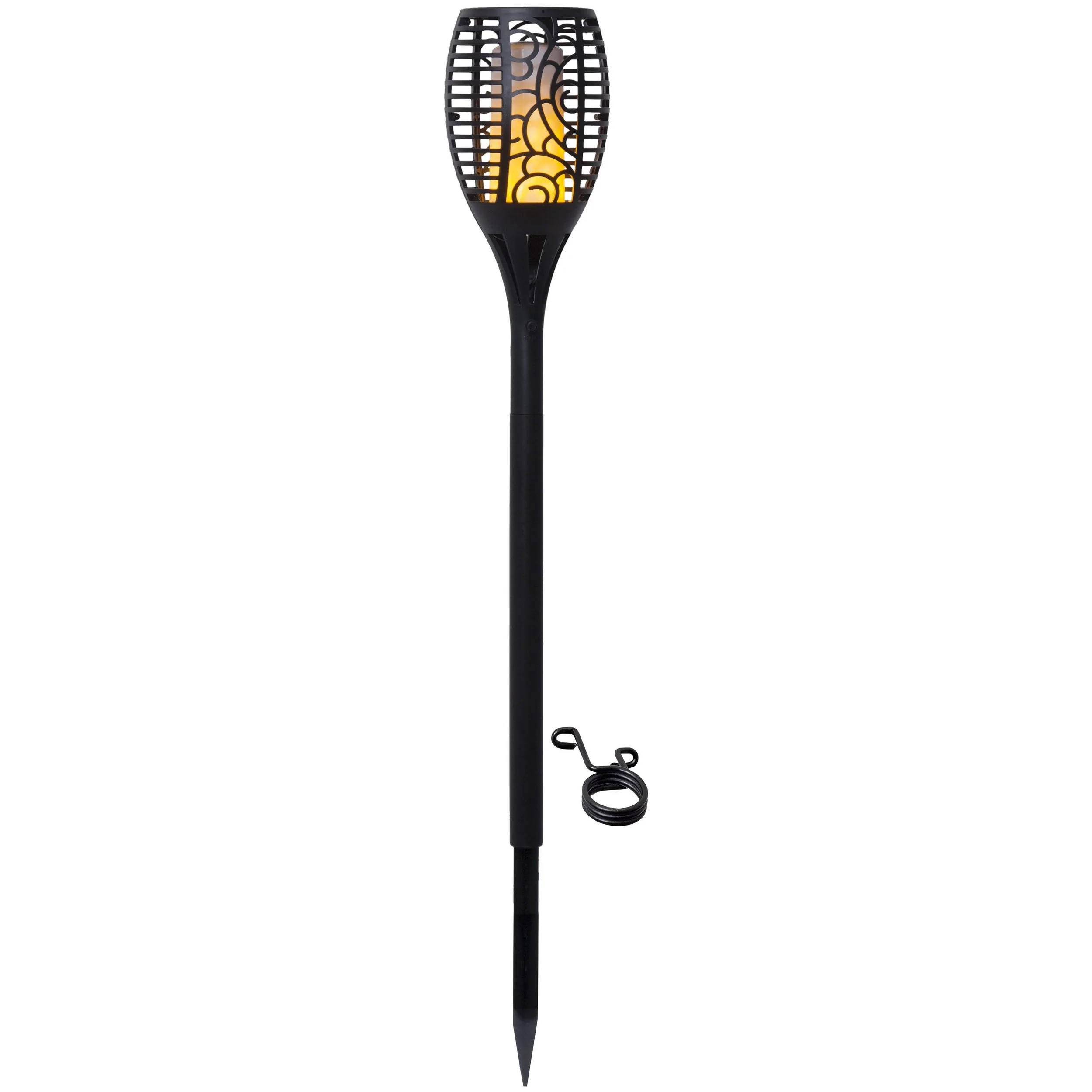 star trading led solarleuchte flame flammeffekt für außen