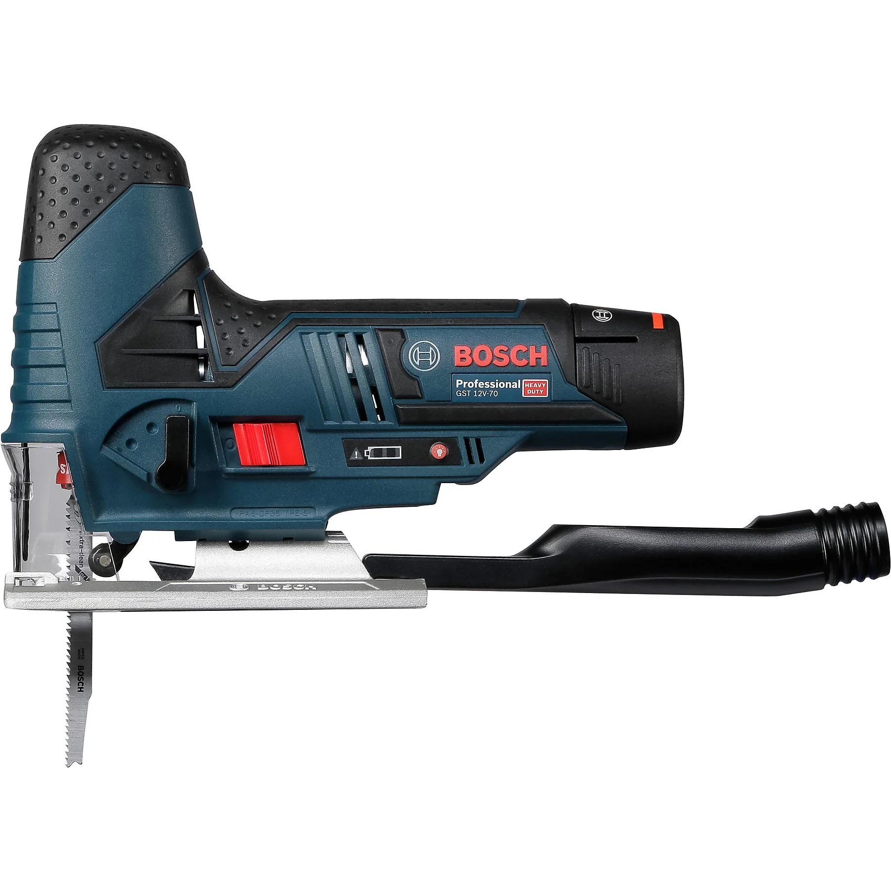 BOSCH GST 12V-70 Akku-Stichsäge 2x 3,0 Ah, 06015A1005